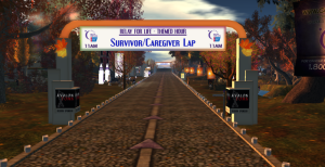 The "track" at Relay for Life of Second Life